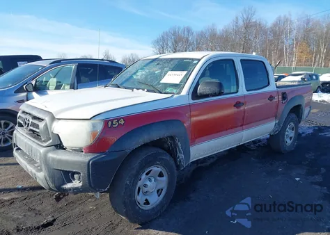 2013 Toyota Tacoma Base V6 из США, поврежденный, VIN 5TFLU4ENODX062234